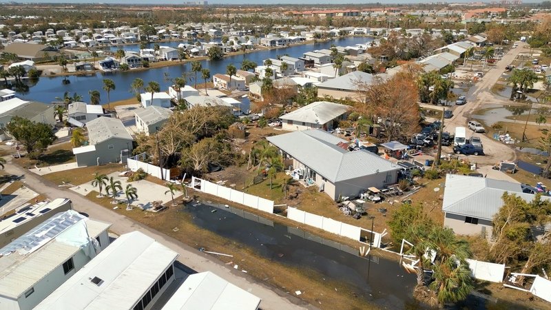 The aftermath of Hurricane Ian and the impact of a major storm on mental health.